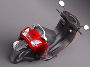 Honda Activa 2012 Model 3D