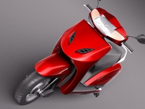 Honda Activa 2012 Model 3D