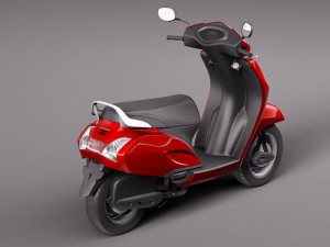 Honda Activa 2012 Model 3D