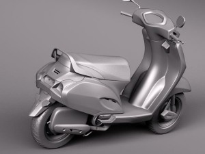 Honda Activa 2012 Model 3D