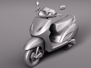 Honda Activa 2012 Model 3D