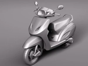 Honda Activa 2012 3D Model
