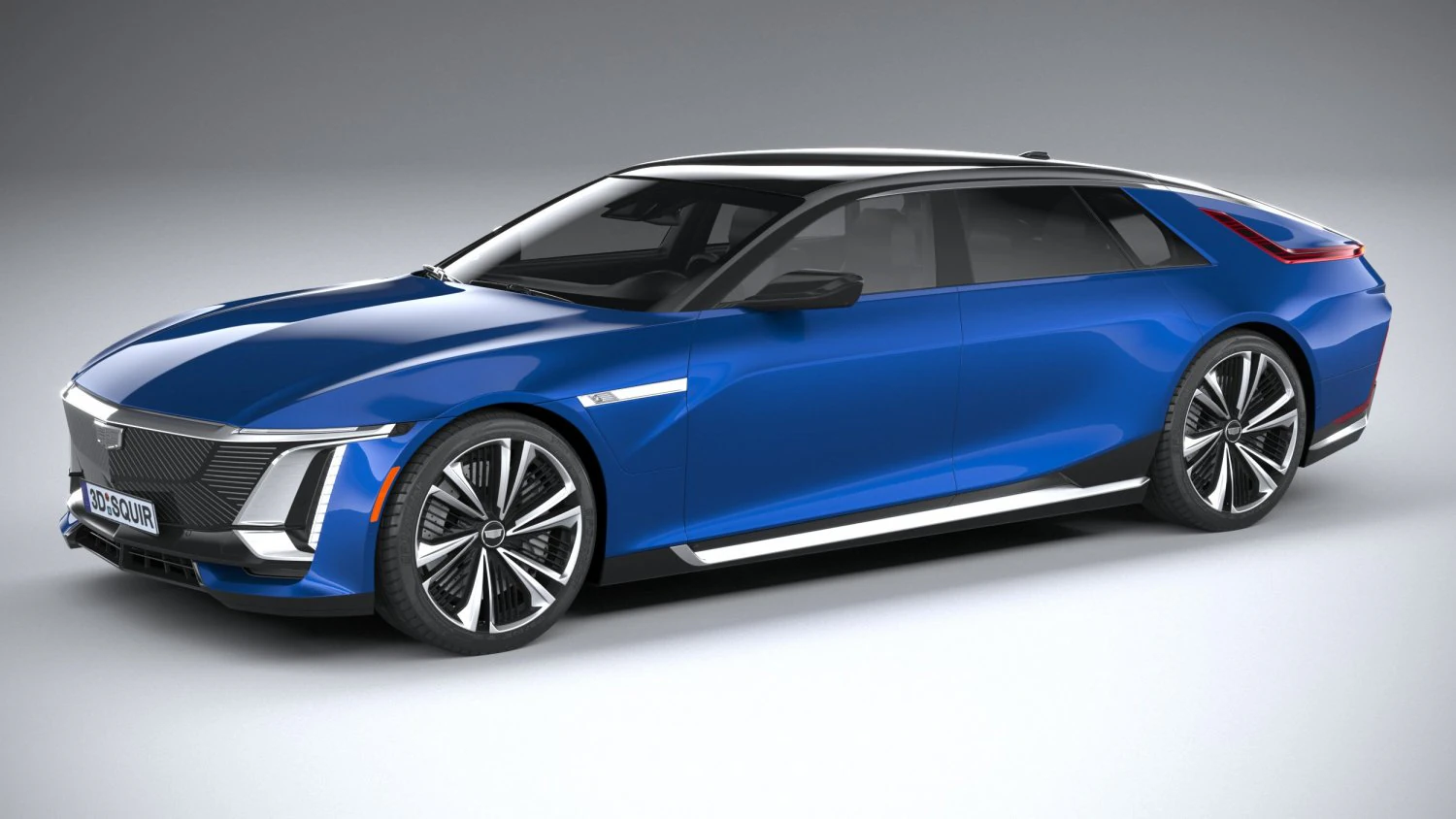 Cadillac Celestiq 2024 3D Model .c4d .max .obj .3ds .fbx .stl .blend 
