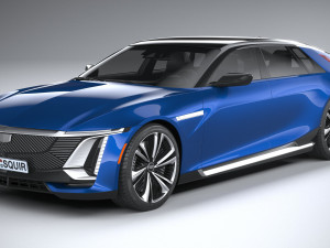 Cadillac Celestiq 2024 3Dモデル