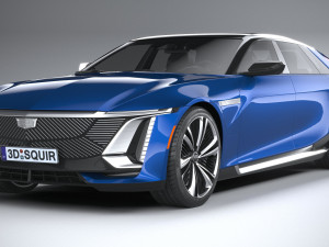 Cadillac Celestiq 2024 3Dモデル