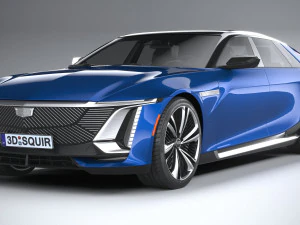 Cadillac Celestiq 2024 3D Model