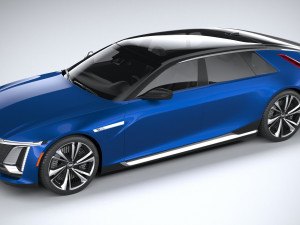 Cadillac Celestiq 2024 3Dモデル