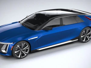 Cadillac Celestiq 2024 3D Model