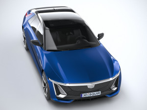 Cadillac Celestiq 2024 3Dモデル