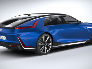 Cadillac Celestiq 2024 3Dモデル