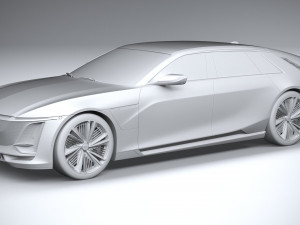 Cadillac Celestiq 2024 3Dモデル