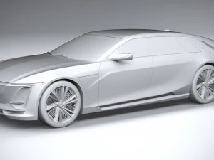 Cadillac Celestiq 2024 3D Model