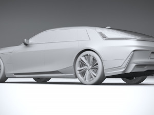 Cadillac Celestiq 2024 3Dモデル