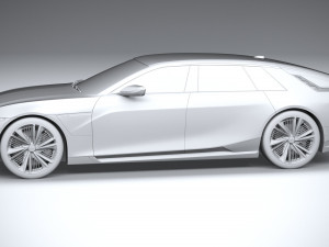 Cadillac Celestiq 2024 3Dモデル