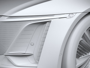 Cadillac Celestiq 2024 3Dモデル
