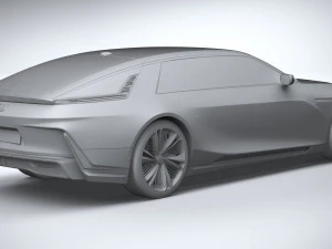 Cadillac Celestiq 2024 3D Model