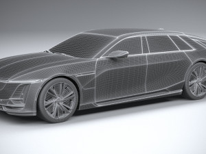 Cadillac Celestiq 2024 3Dモデル