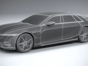 Cadillac Celestiq 2024 3D Model