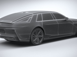 Cadillac Celestiq 2024 3Dモデル