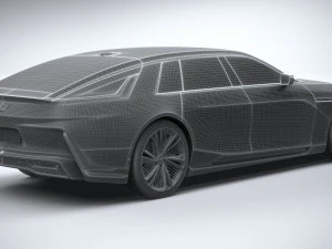 Cadillac Celestiq 2024 3D Model