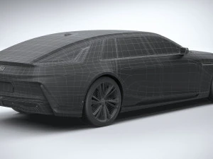 Cadillac Celestiq 2024 3D Model