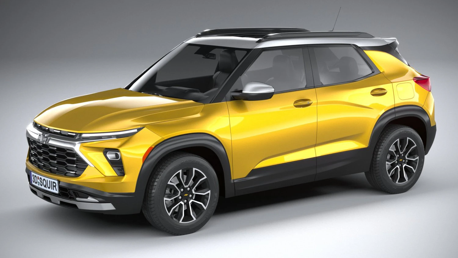 Chevrolet Trailblazer Activ 2024 3D Model .c4d .max .obj .3ds .fbx .stl .blend 