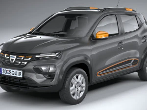 Dacia Spring 2022 3D Model