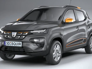 Dacia Spring 2022 3D Model