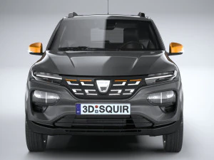 Dacia Spring 2022 3D Model
