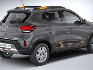 Dacia Spring 2022 Model 3D