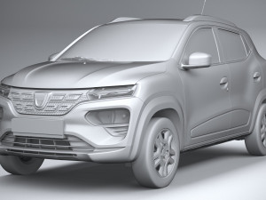 Dacia Spring 2022 Model 3D