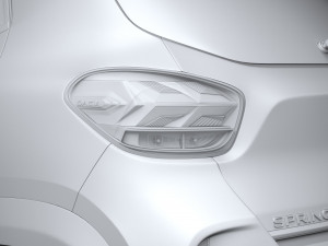 Dacia Spring 2022 Model 3D
