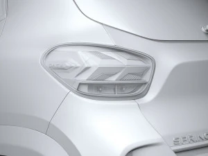 Dacia Spring 2022 3D Model