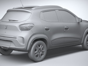Dacia Spring 2022 Model 3D