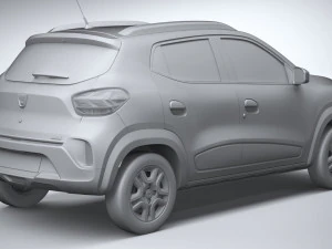 Dacia Spring 2022 3D Model