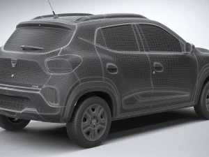 Dacia Spring 2022 3D Model