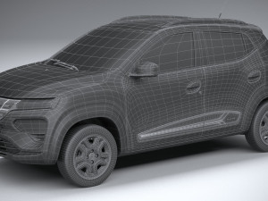 Dacia Spring 2022 Model 3D