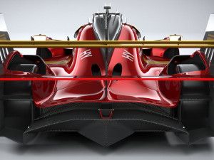 Ferrari 499P Racecar 2023 Modelo 3D