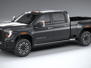 GMC Sierra Denali HD 2024 Modelo 3D