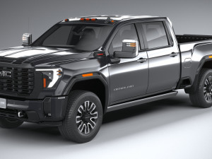 GMC Sierra Denali HD 2024 3D Model