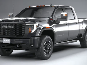 GMC Sierra Denali HD 2024 3D Model