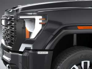 GMC Sierra Denali HD 2024 3D Model