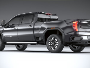 GMC Sierra Denali HD 2024 3D Model