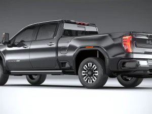 GMC Sierra Denali HD 2024 3D Model
