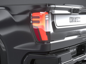 GMC Sierra Denali HD 2024 3D Model
