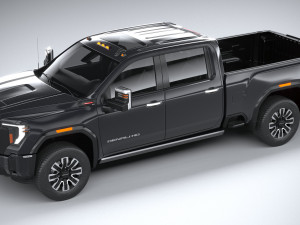GMC Sierra Denali HD 2024 3D Model
