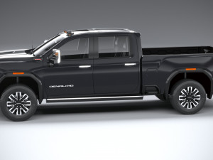 GMC Sierra Denali HD 2024 3D Model
