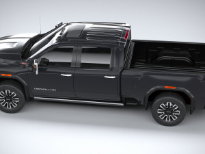 GMC Sierra Denali HD 2024 3D Model