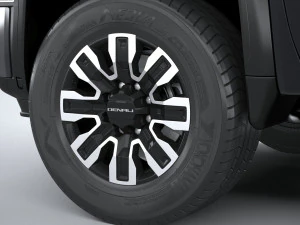GMC Sierra Denali HD 2024 3D Model