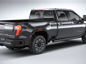 GMC Sierra Denali HD 2024 3D Model
